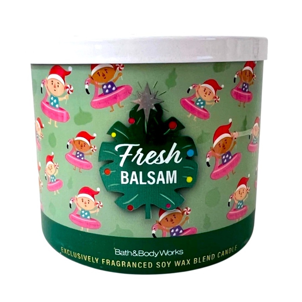 Bath and Body Works Fresh Balsam Three Wick Candle